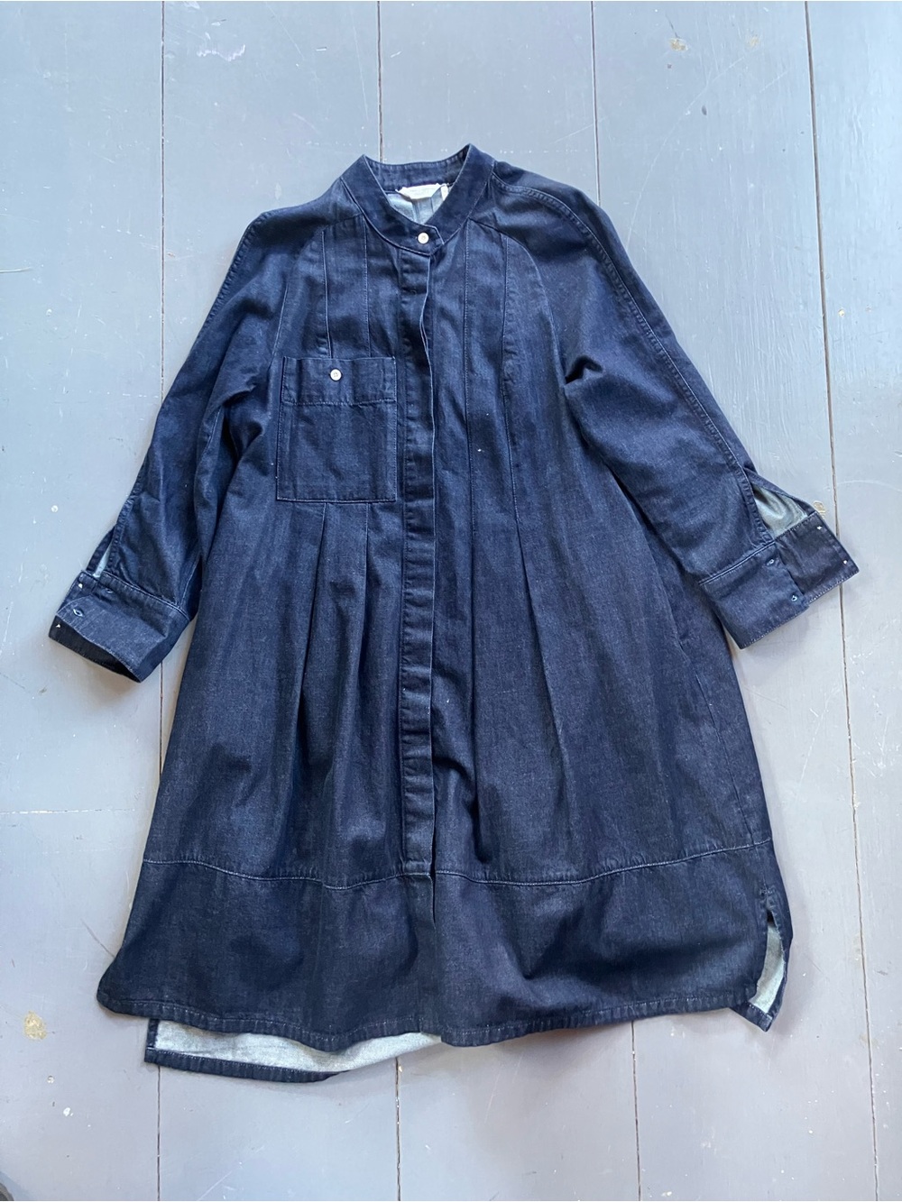 Dark Indigo Denim Towst Dress